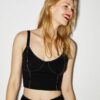 Corset-Style Top With Contrast Seams