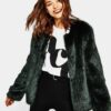 Short Faux Fur Coat – Image 4