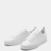 White Textured Sneakers – Image 3