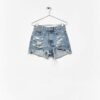 High Waist Denim Shorts – Image 2