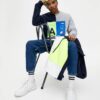 Two-tone Sweatshirt With Neon Detail – Image 2